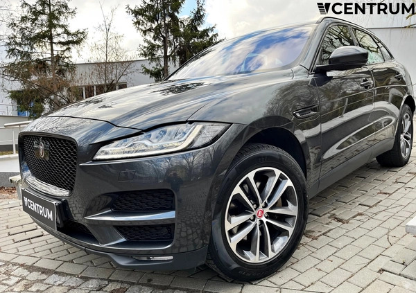 Jaguar F-Pace cena 114900 przebieg: 143738, rok produkcji 2018 z Marki małe 232